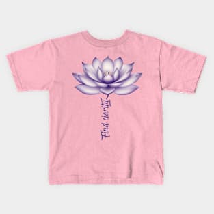 lotus flower Kids T-Shirt